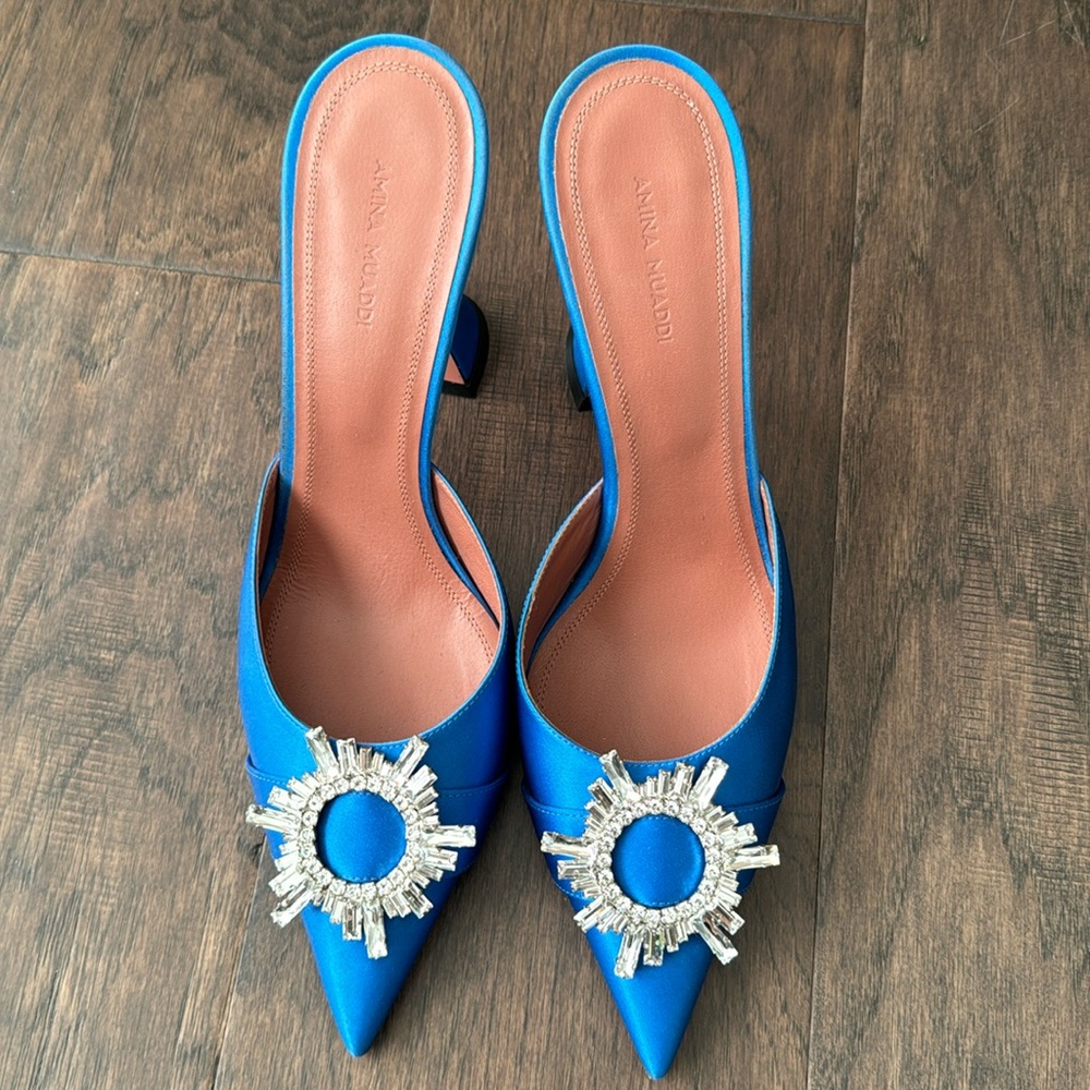 Amina Muaddi Begun mules